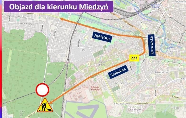 Trasa Bydgoszcz - Białe Błota. Utrudnienia po zmianach w organizacji ruchu