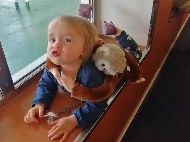 Dwuletnie Helenka Pacyna wygrała wśród dziewczynek w regionie radomskim.