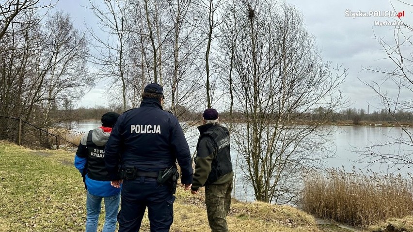 Policja wraz ze Strażą Rybacką skontrolowała zbiornik wodny...
