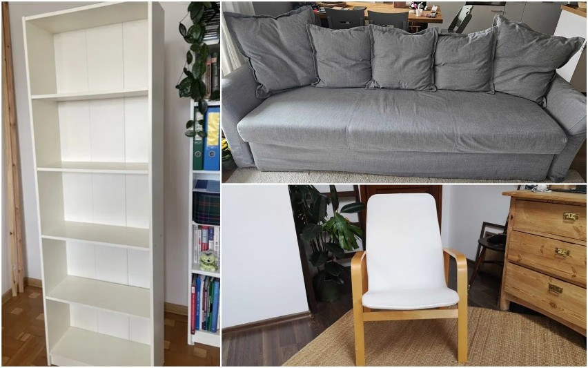 Te szafy, krzesła, sofy i regały z Ikea nie kosztują więcej...