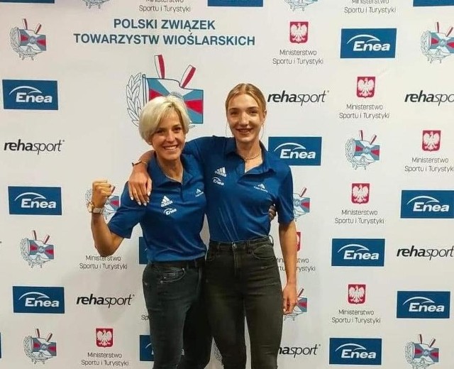 Katarzyna Wełna i Wiktora Kalinowska wiosłują w dwójce podwójnej wagi lekkiej