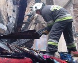 Makabryczny pożar w Kobylinie. Mężczyzna spłonął we własnym domu
