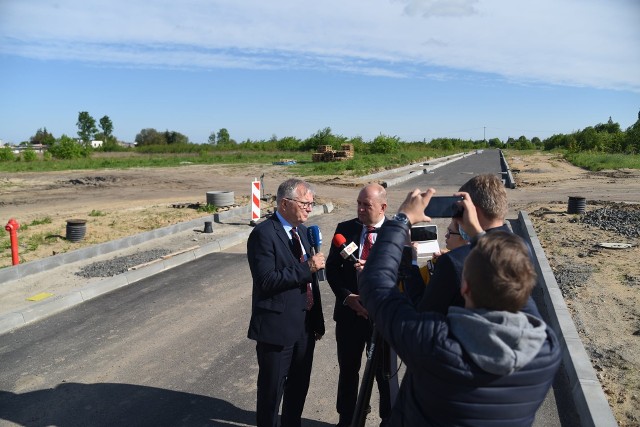 Nowe tereny inwestycyjne w Kluczborku utworzono przy ul. Wołczyńskiej.