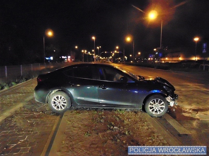 Wracał z zakrapianej imprezy, spowodował wypadek na Borowskiej