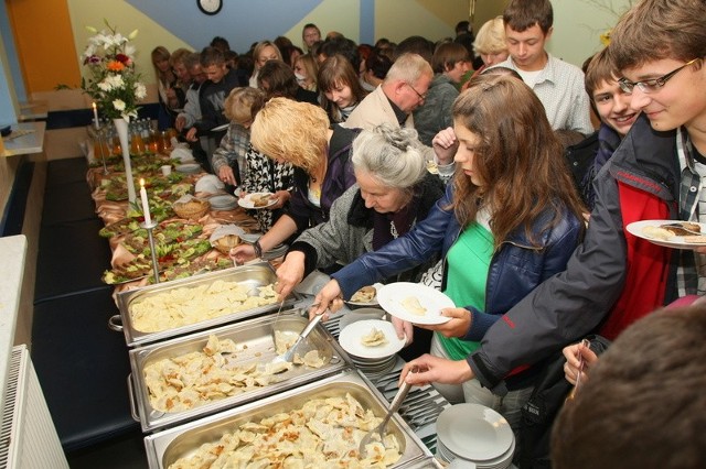 Na uczestników kieleckich Dni Lwowa czekały w piątek przysmaki lwowskiej kuchni.