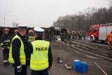 Wypadek na A4 w Katowicach. Przewrócony TIR zablokował autostradę [NOWE ZDJĘCIA + WIDEO]