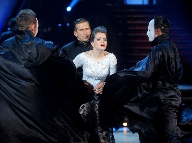 Maria i Tomek zatańczyli tango z "Upiora w operze&#8221;.