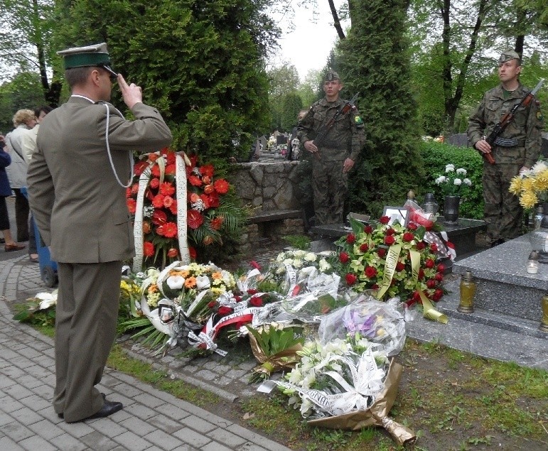 Pogrzeb ppłk. Tadeusza Adamczyka