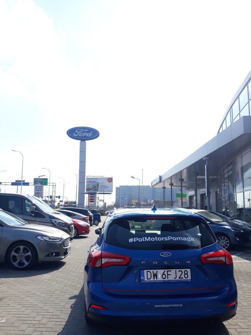 Koronawirus: Pol-Motors Wrocław w czasie epidemii wypożycza samochody lokalnym szpitalom
