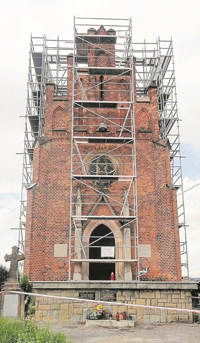 Remont kaplicy cmentarnej  Chłopockiego trwa od kilku lat