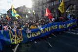 „Będziemy stawiać opór”. Ulicami Kijowa przeszedł Marsz Jedności dla Ukrainy