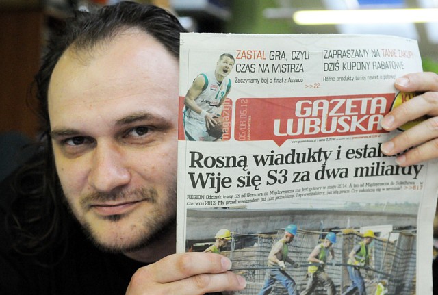 Szymon Kozica - dziennikarz "GL", pisze bloga na portalu gazetalubuska.pl