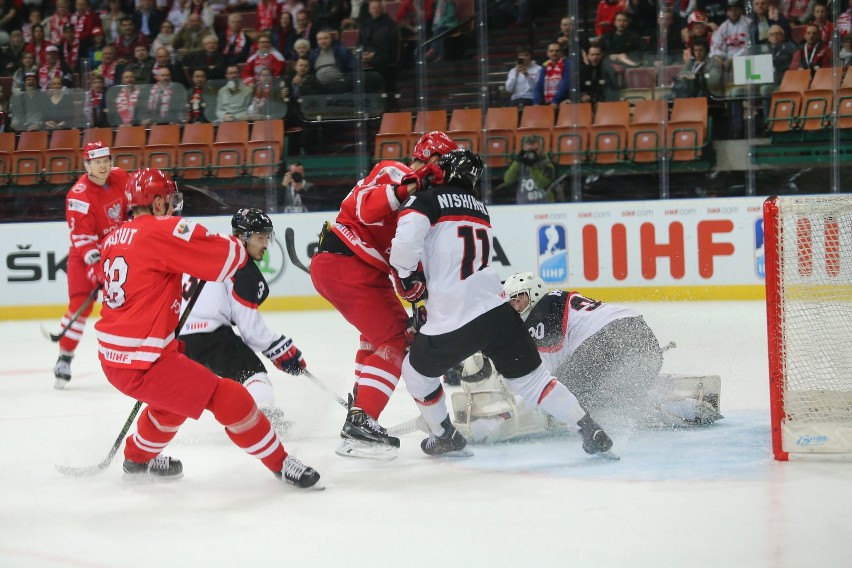 Hokejowe MŚ: Polska - Japonia 10:4