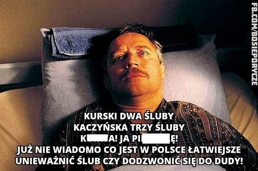 Ślub Jacka Kurskiego został uwieczniony - MEMY...