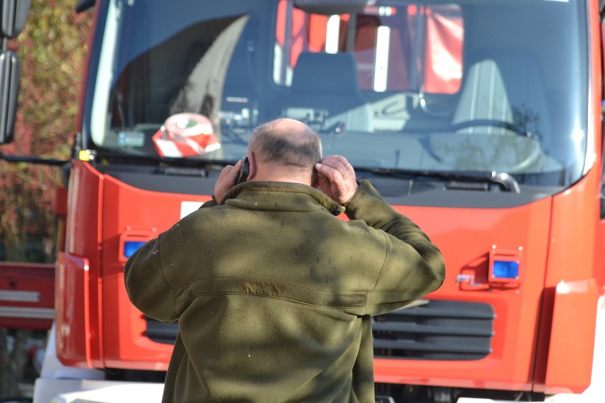 Do pożaru doszło na jednej z posesji w Drożkowie.