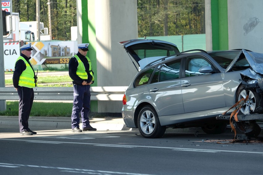Wypadek na skrzyżowaniu ulic gen. Sosabowskiego i Kazimierza...