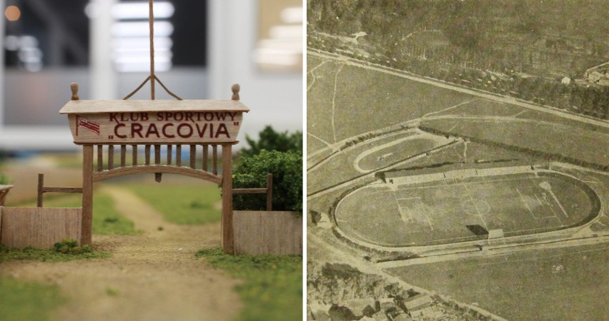 Park Gier KS Cracovia - makieta odwzorowuje stan z 1922 r.