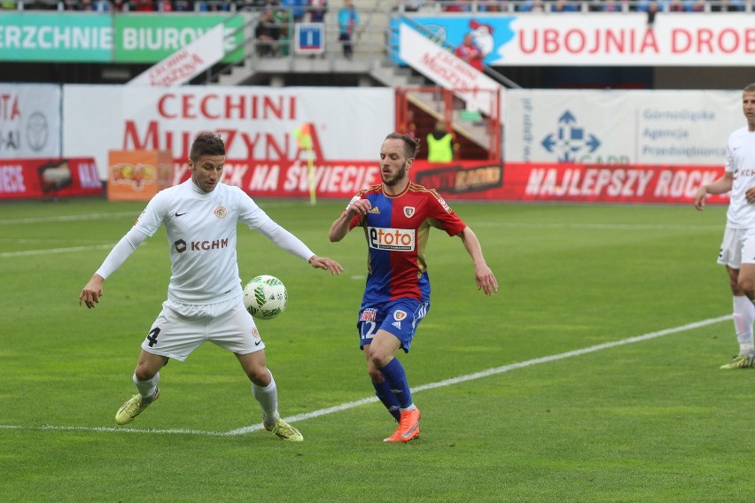 Piast Gliwice po przegranym meczu z Zagłębiem Lubin zdobył...