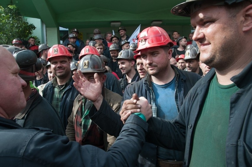 Górnicy KWK Kazimierz-Juliusz zakończyli podziemny protest