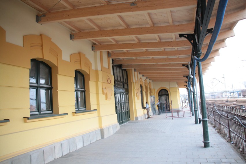 dworzec kolejowy w Bochni