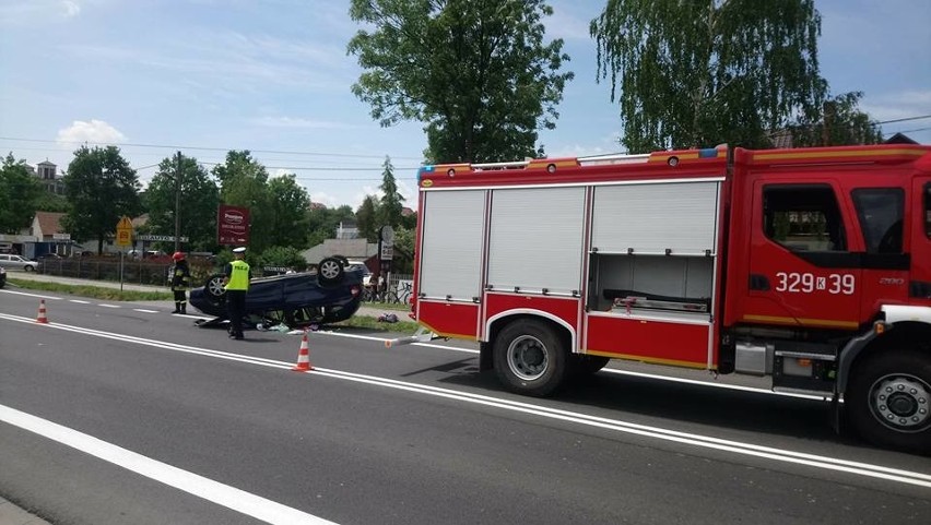 Wypadek w Michałowicach. Wśród rannych kilkumiesięczne dziecko