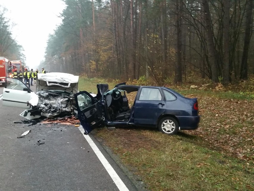 Wiercień - Żurobice. Wypadek zablokował DK19. Osiem osób...