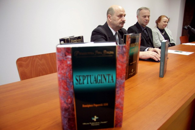 Prezentacja pierwszego polskiego przekładu Septuaginty