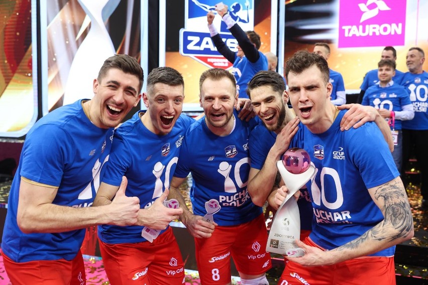 Puchar Polski siatkarzy w Krakowie. Grupa Azoty ZAKSA Kędzierzyn-Koźle w finale pokonała Jastrzębski Węgiel