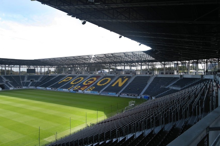 Stadion Pogoni Szczecin - stan na 26 września 2022.