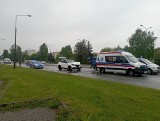 Wypadek w alei Rataja w Skierniewicach. Zablokowany jeden pas w stronę Widoku