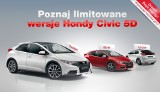 Promocje Honda: Limitowane wersje Hondy Civic 5D