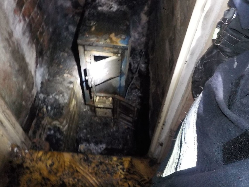 Pożar w domu w Skarżysku. Nie żyje mężczyzna 