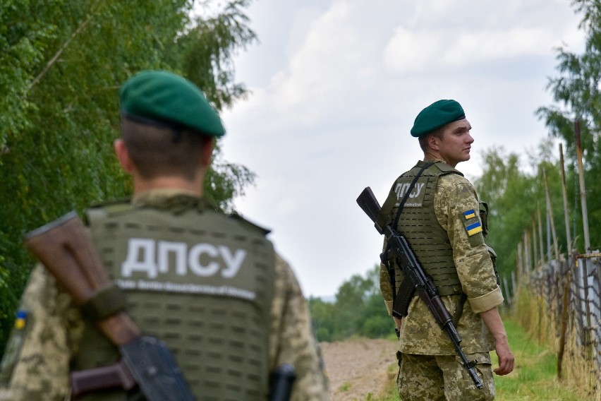 Patrol ukraińskiej straży granicznej w okolicy...