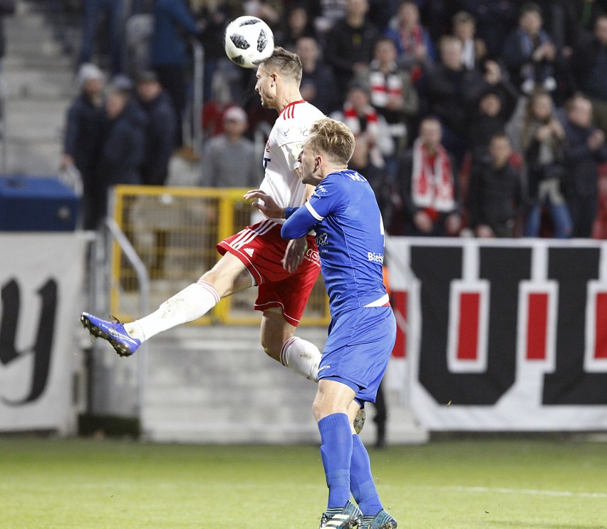 ŁKS Łódź wygrał z Podbeskidziem 3:0