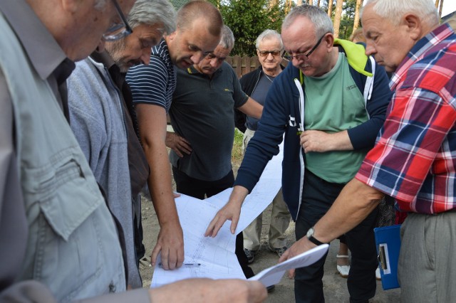 Spotkanie z projektantem ul. targowej w Rybienku Leśnym