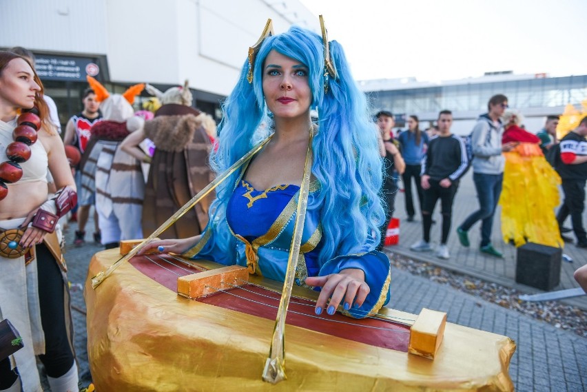 Cosplayerzy na Poznań Game Arena 2018....