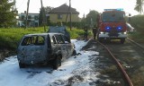 Samochód spłonął w Żytnej - nie udało się go uratować