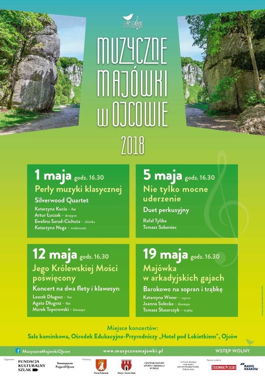 Ojców. Festiwal Muzyczne Majówki, czyli muzyczna wędrówka w czasie