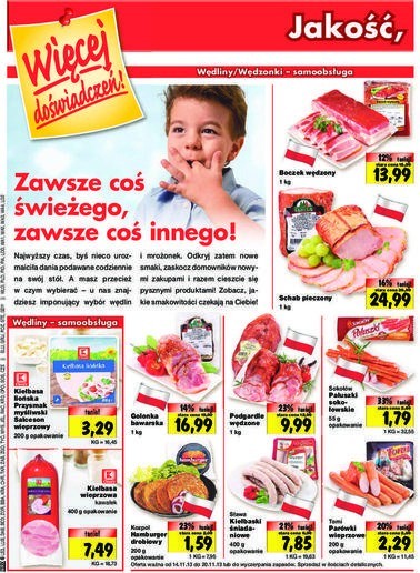 Kaufland GAZETKA do 20.11 Sprawdź promocje [GAZETKA KAUFLAND]