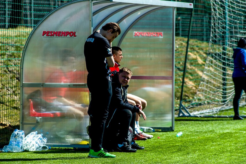 Pawłowski (z lewej) swoją przyszłość wiąże z pracą trenera....