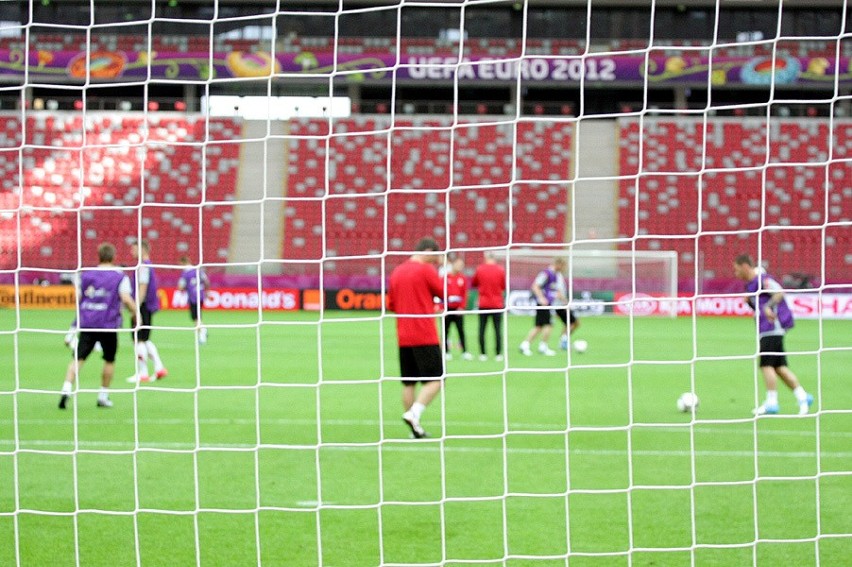 trening kadry Polski na Stadionie Narodowym