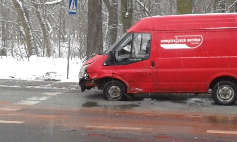Wypadek na ul. Krakowskiej przy ul. Siewnej