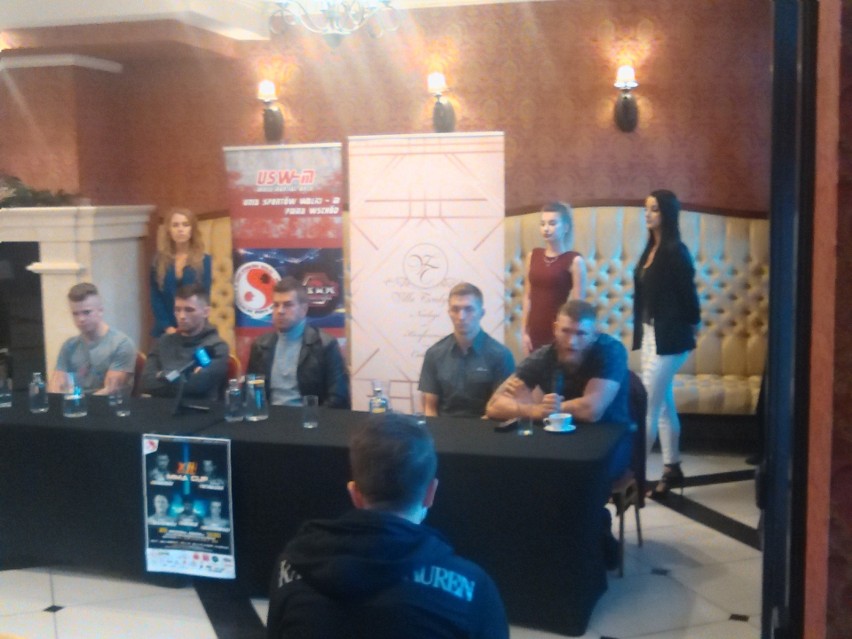 Konferencja prasowa przed XIII Galą MMA CUP Białystok 2019