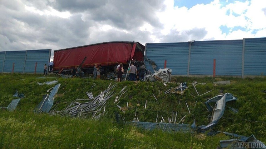 Autostrada A4. Wypadek na 248. kilometrze trasy na wysokości...