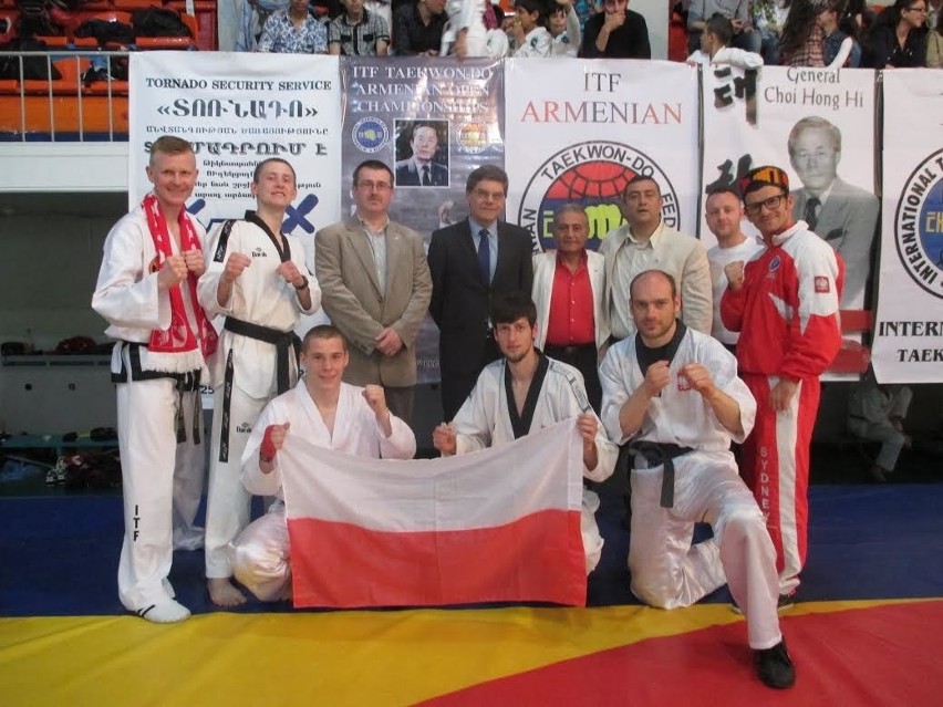 Maciej Kwaśniak z Czeladzi mistrzem... Armenii w taekwon-do