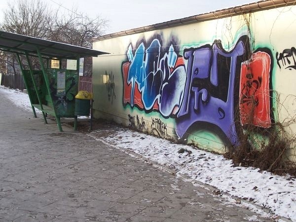 Graffiti w Kielcach