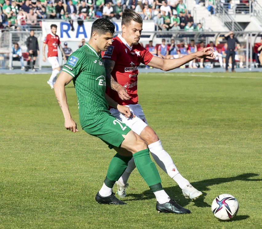 PKO Ekstraklasa. Kulisy wygranego 4:2 meczu Radomiaka Radom z Wisłą Kraków. Zobacz zdjęcia