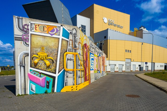 Szczeciński EcoGenerator ma swój mural w wykonaniu Fruit of the Lump