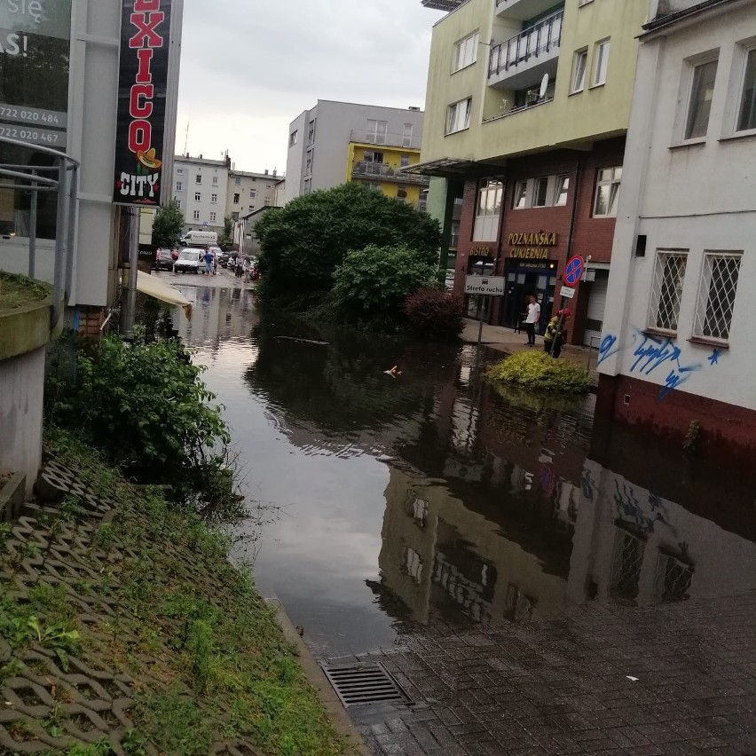 Po wielkiej ulewie w Koszalinie. Nowe zdjęcia i wideo od Internautów