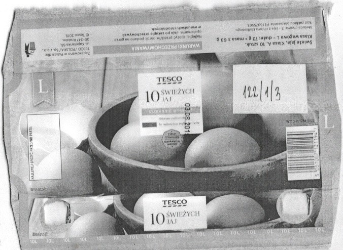 GIS ostrzega przed produktem "10 jaj Tesco rozmiar L"! Na...